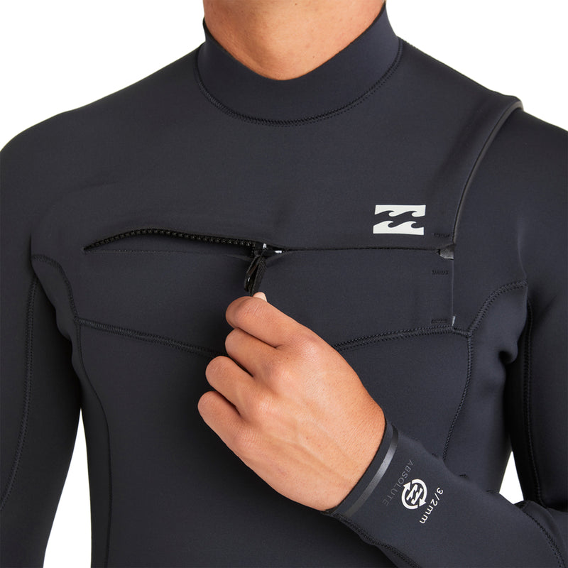 Load image into Gallery viewer, Billabong Absolute Natural 3/2 Chest Zip Wetsuit
