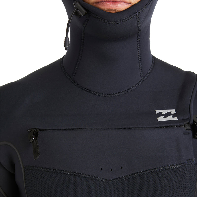 Load image into Gallery viewer, Billabong Furnace Natural 5/4 Hooded Chest Zip Wetsuit
