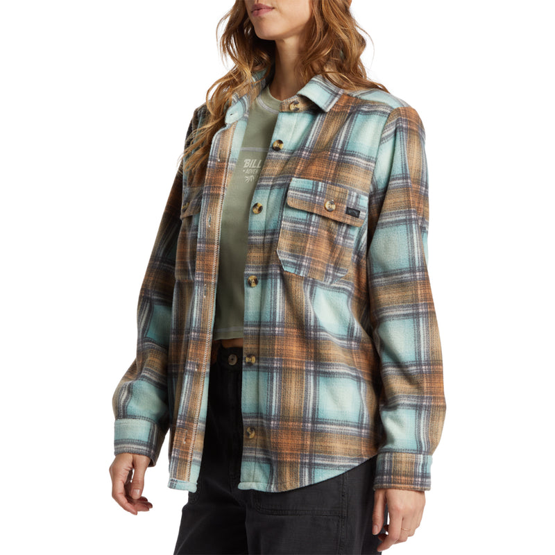 Load image into Gallery viewer, Billabong Women&#39;s Forge Fleece Shacket Jacket
