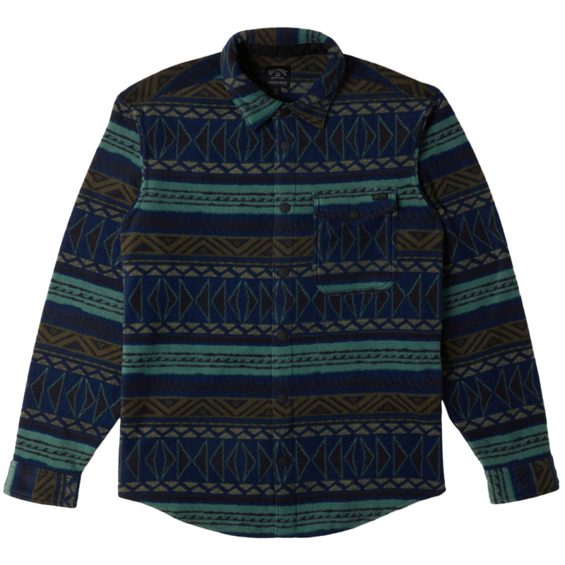 Load image into Gallery viewer, Billabong A/Div Furnace Long Sleeve Button-Up Flannel Shirt
