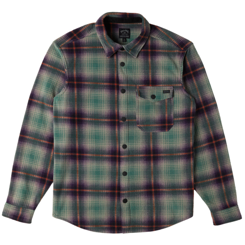 Load image into Gallery viewer, Billabong A/Div Furnace Long Sleeve Button-Up Flannel Shirt
