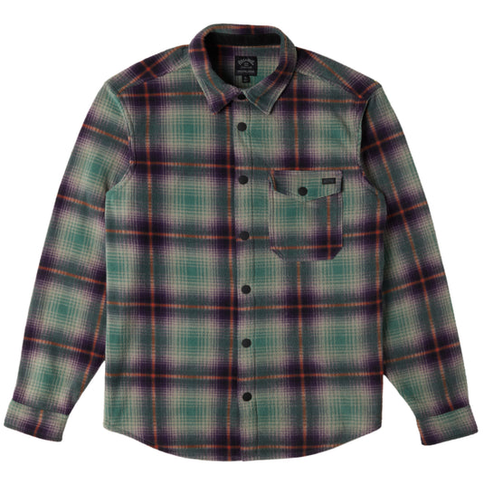 Billabong A/Div Furnace Long Sleeve Button-Up Flannel Shirt