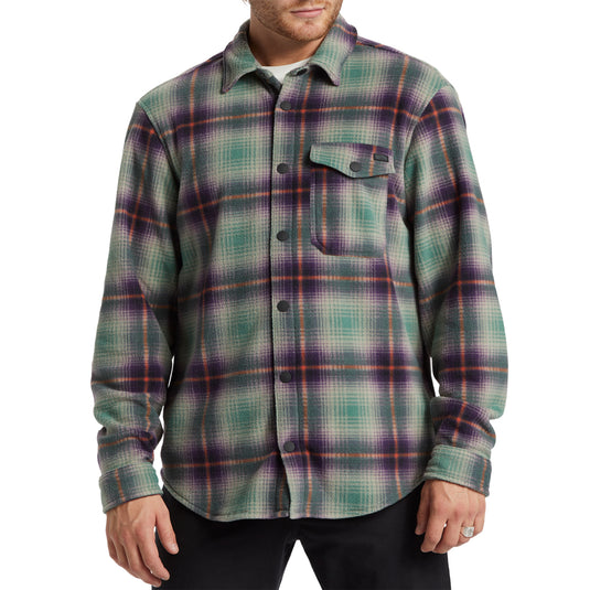 Billabong A/Div Furnace Long Sleeve Button-Up Flannel Shirt