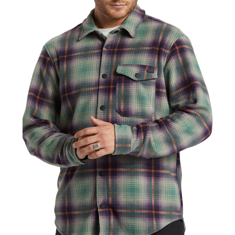 Load image into Gallery viewer, Billabong A/Div Furnace Long Sleeve Button-Up Flannel Shirt
