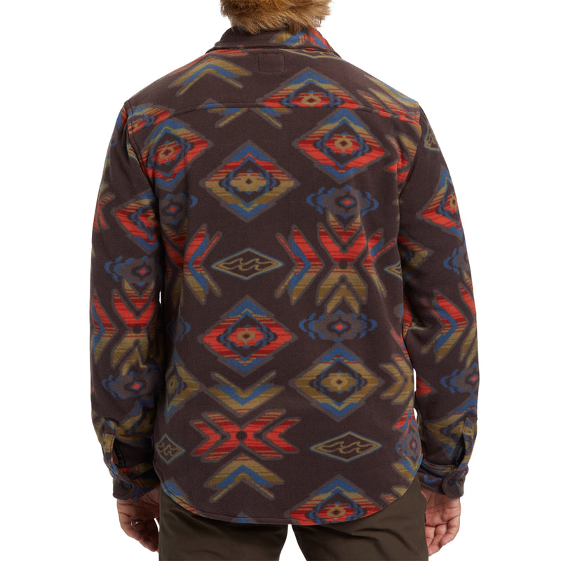 Load image into Gallery viewer, Billabong A/Div Furnace Long Sleeve Button-Up Flannel Shirt
