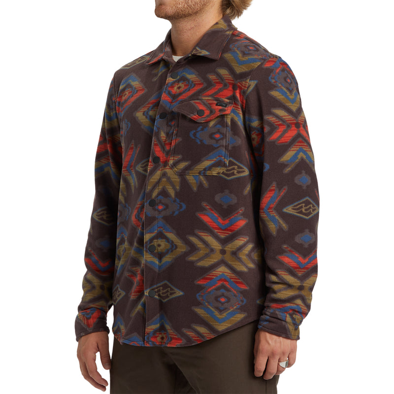 Load image into Gallery viewer, Billabong A/Div Furnace Long Sleeve Button-Up Flannel Shirt
