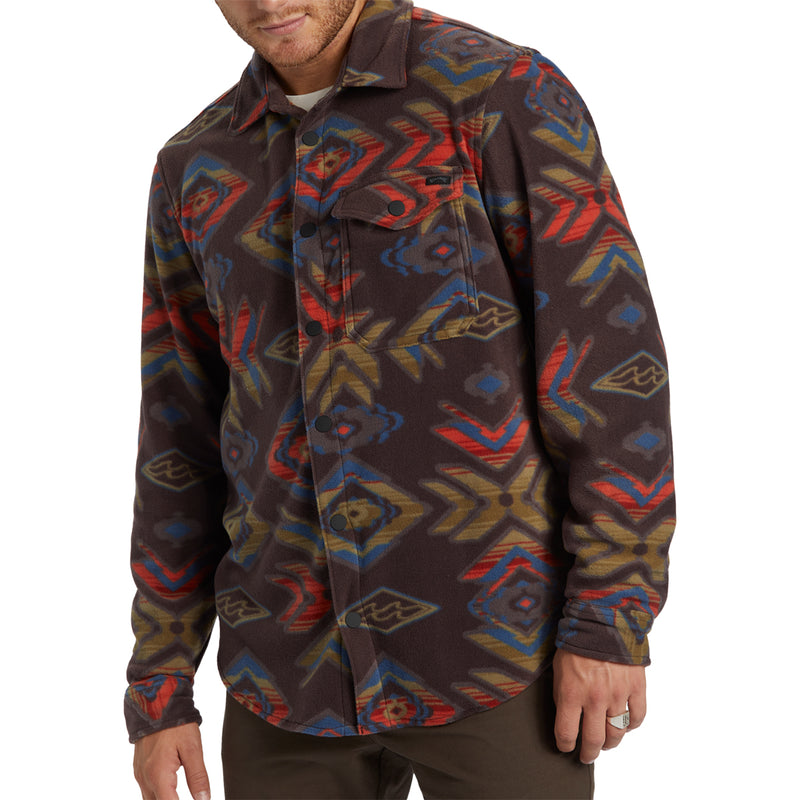 Load image into Gallery viewer, Billabong A/Div Furnace Long Sleeve Button-Up Flannel Shirt
