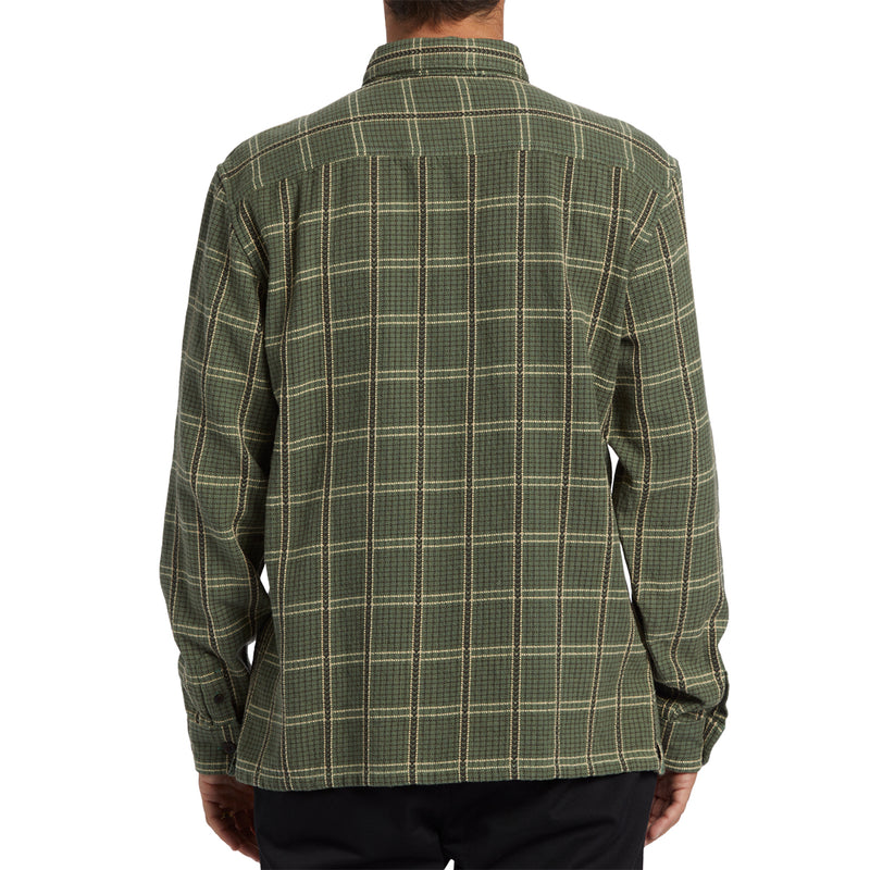 Load image into Gallery viewer, Billabong Offshore Jacquard Long Sleeve Button-Up Flannel Shirt
