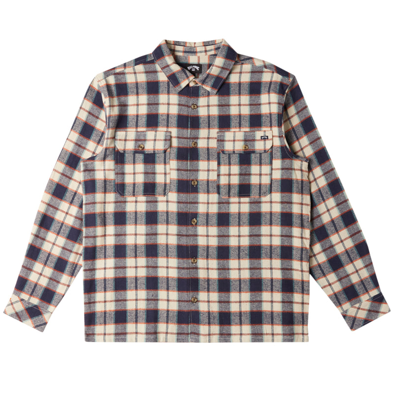 Load image into Gallery viewer, Billabong Offshore Long Sleeve Button-Up Flannel Shirt
