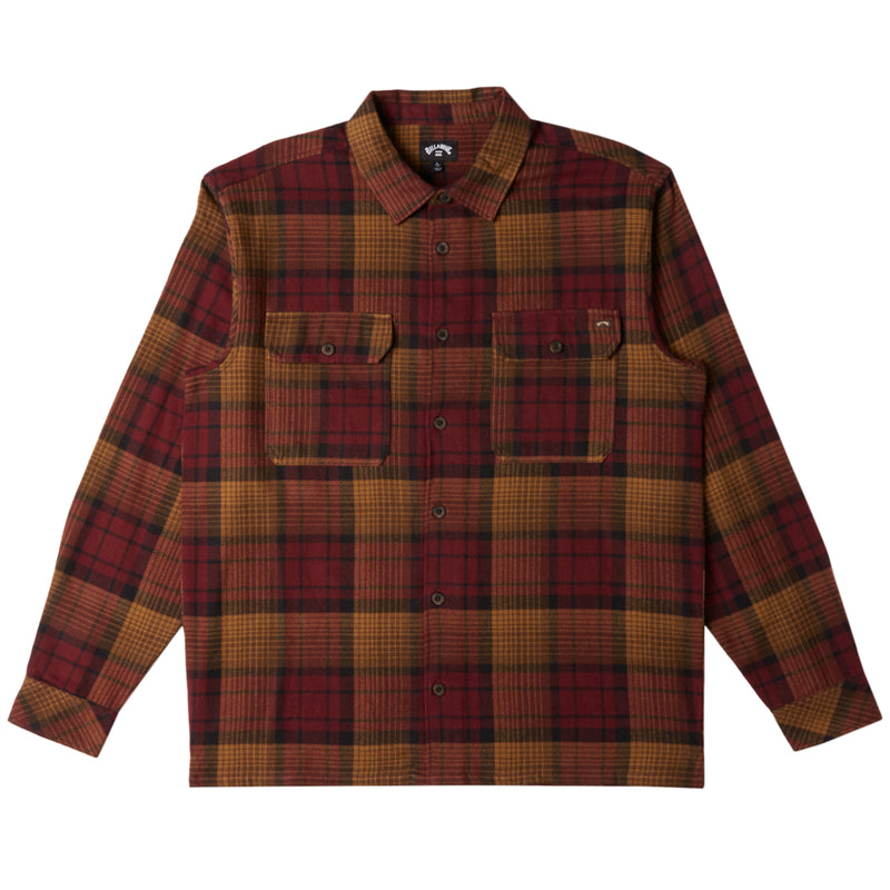 Load image into Gallery viewer, Billabong Offshore Long Sleeve Button-Up Flannel Shirt
