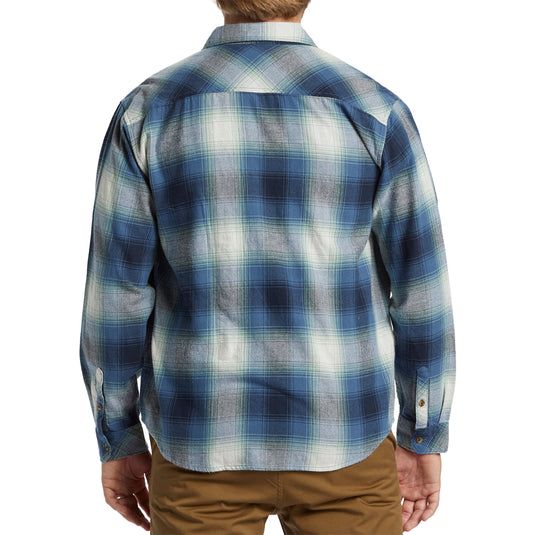 Billabong Coastline Long Sleeve Button-Up Flannel Shirt