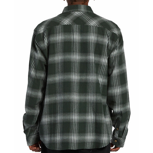 Billabong Coastline Long Sleeve Button-Up Flannel Shirt