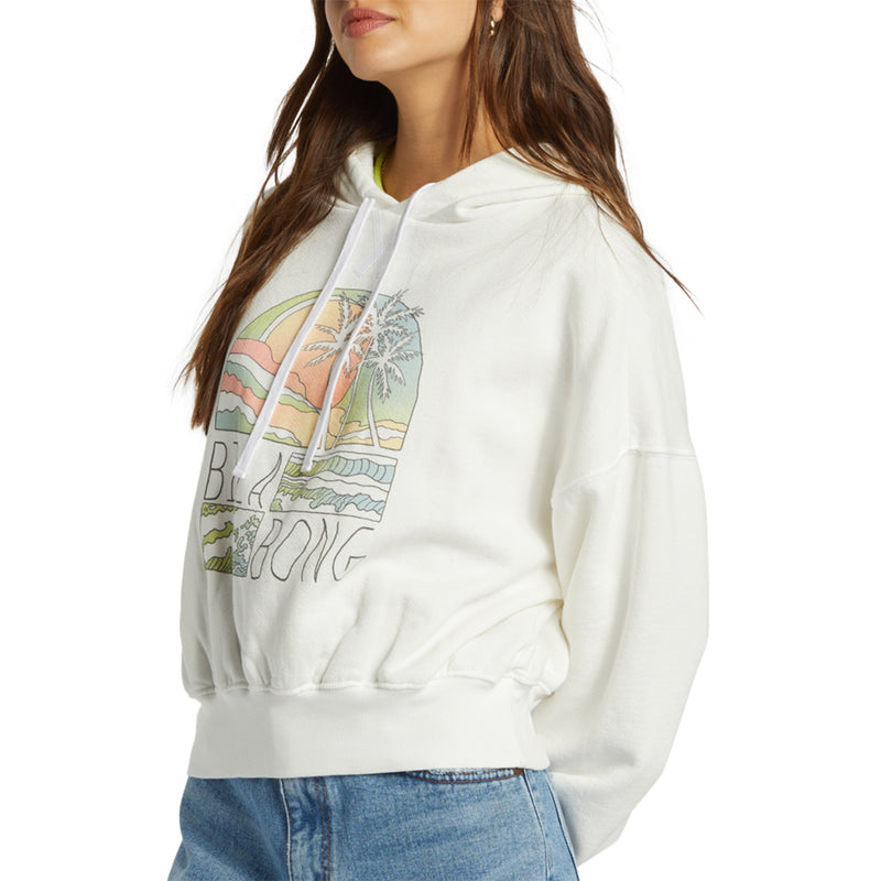 Load image into Gallery viewer, Billabong Women&#39;s All Time Fleece Hooded Pullover Sweatshirt
