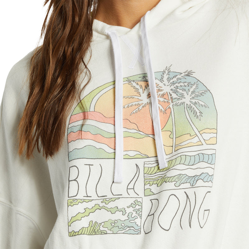 Load image into Gallery viewer, Billabong Women&#39;s All Time Fleece Hooded Pullover Sweatshirt
