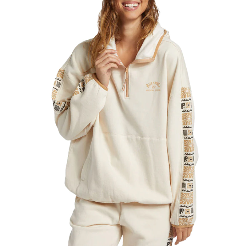 Load image into Gallery viewer, Billabong Women&#39;s Surf Adventure Half-Zip Pullover Hoodie
