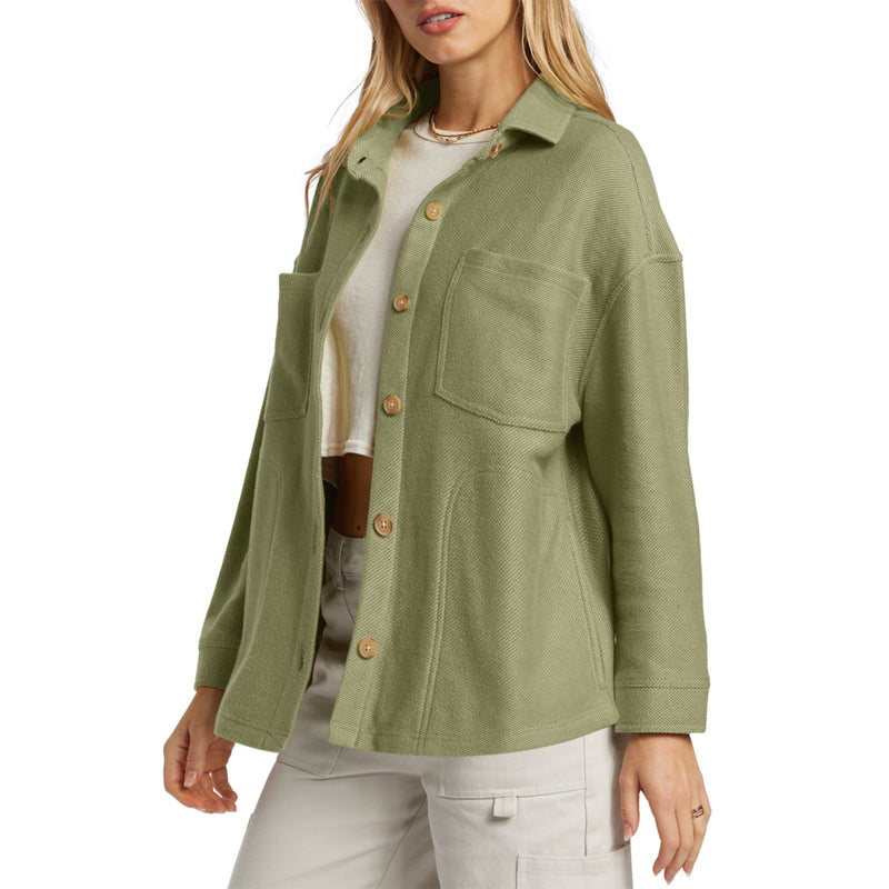 Load image into Gallery viewer, Billabong Women&#39;s Everytime Oversized Shacket Jacket
