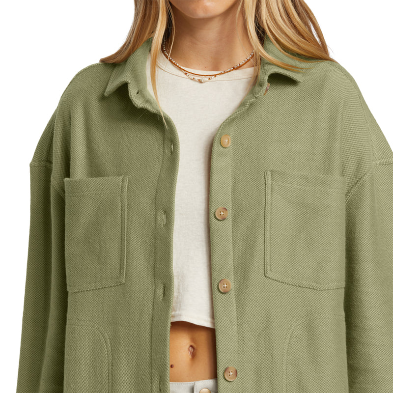 Load image into Gallery viewer, Billabong Women&#39;s Everytime Oversized Shacket Jacket
