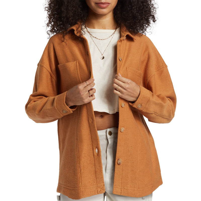 Load image into Gallery viewer, Billabong Women&#39;s Everytime Oversized Shacket Jacket
