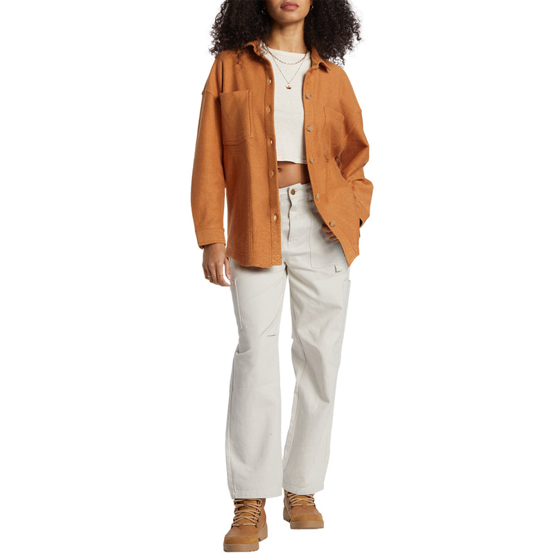 Load image into Gallery viewer, Billabong Women&#39;s Everytime Oversized Shacket Jacket
