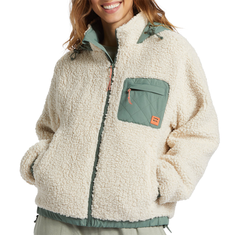 Load image into Gallery viewer, Billabong Women&#39;s Northern Shore Hooded Zip Jacket
