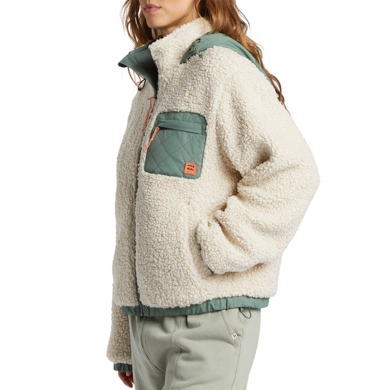 Load image into Gallery viewer, Billabong Women&#39;s Northern Shore Hooded Zip Jacket
