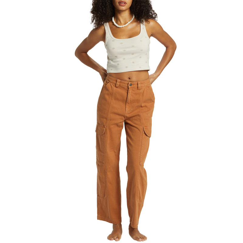 Load image into Gallery viewer, Billabong Women&#39;s Wall to Wall Denim Cargo Pants
