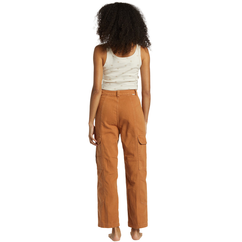 Load image into Gallery viewer, Billabong Women&#39;s Wall to Wall Denim Cargo Pants
