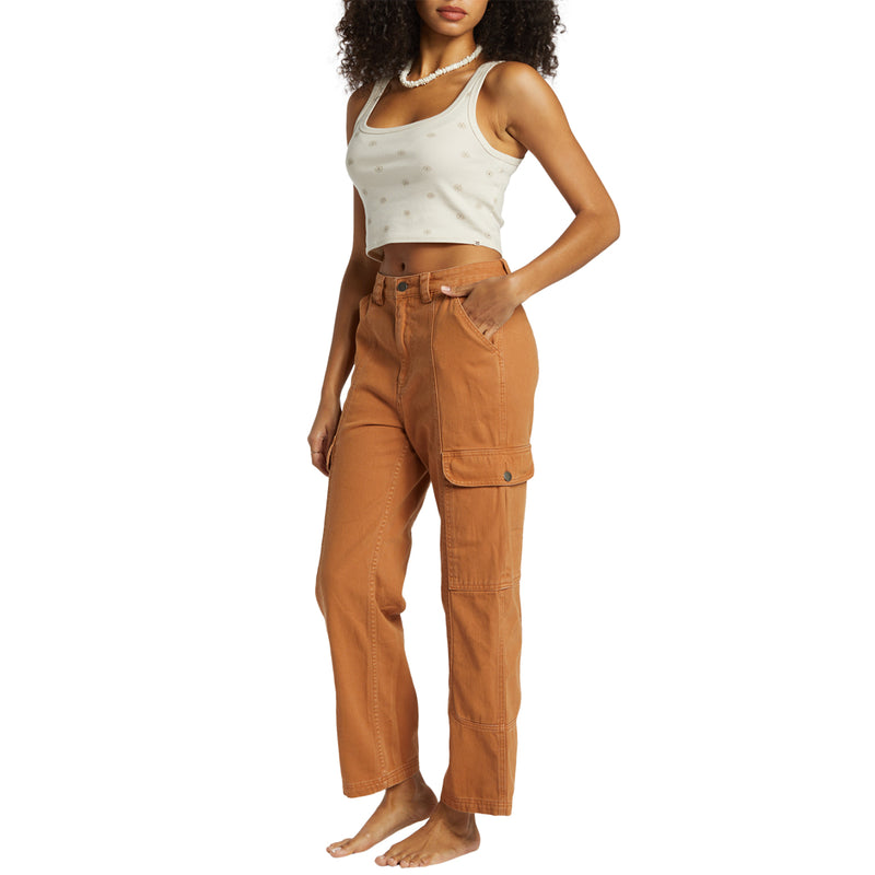 Load image into Gallery viewer, Billabong Women&#39;s Wall to Wall Denim Cargo Pants
