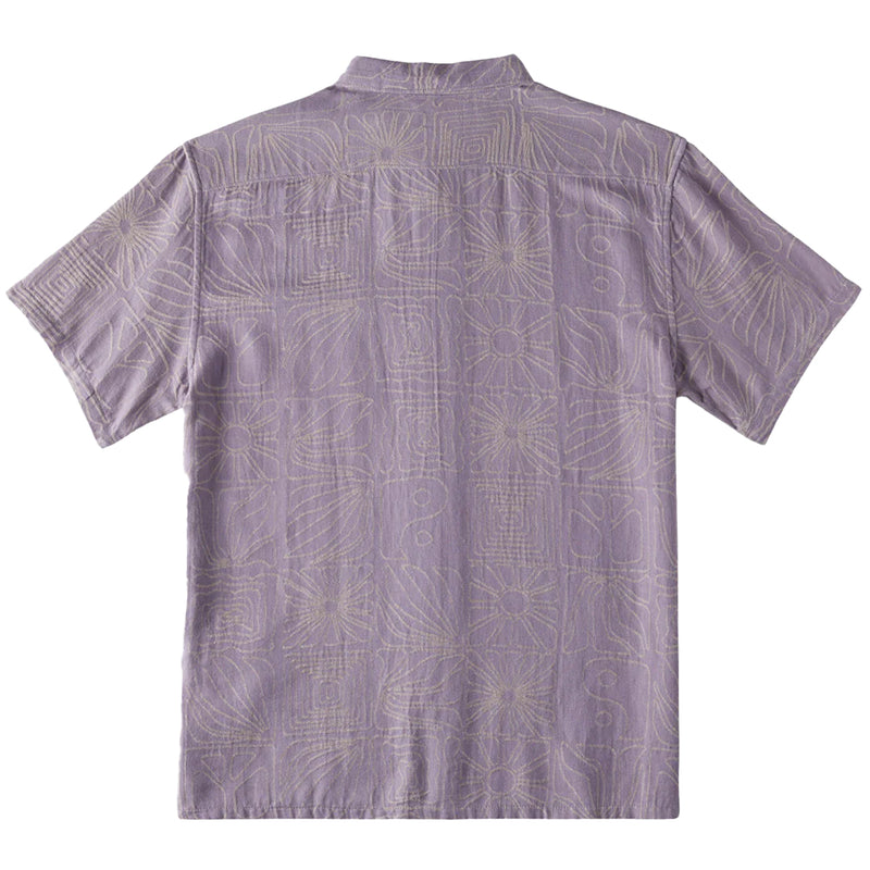 Load image into Gallery viewer, Billabong Sundays Jacquard Short Sleeve Button-Up Shirt
