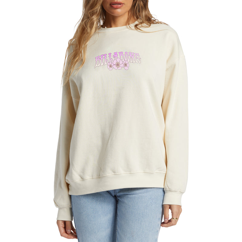 Load image into Gallery viewer, Billabong Women&#39;s Ride In Oversized Crew Sweatshirt
