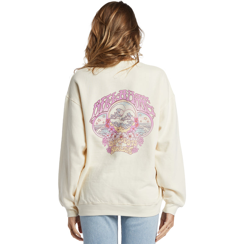 Load image into Gallery viewer, Billabong Women&#39;s Ride In Oversized Crew Sweatshirt
