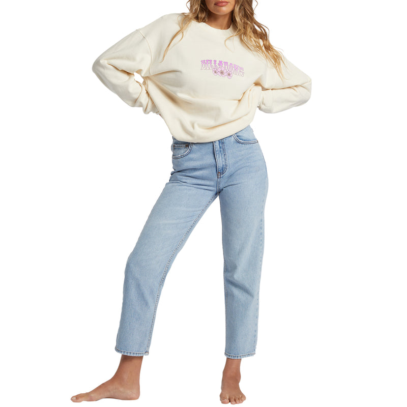 Load image into Gallery viewer, Billabong Women&#39;s Ride In Oversized Crew Sweatshirt
