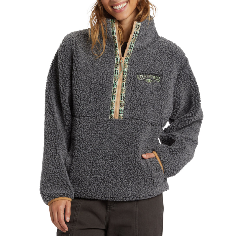 Load image into Gallery viewer, Billabong Women&#39;s Horizon Half-Zip Fleece Pullover Sweatshirt
