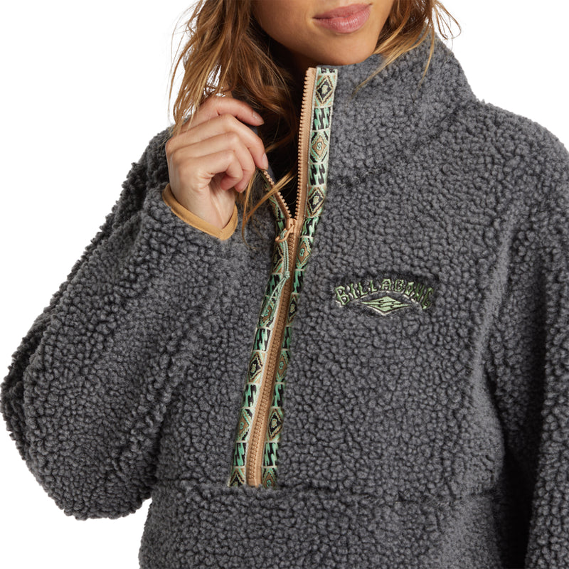 Load image into Gallery viewer, Billabong Women&#39;s Horizon Half-Zip Fleece Pullover Sweatshirt
