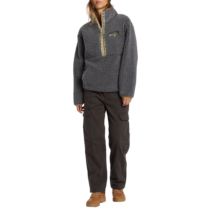 Load image into Gallery viewer, Billabong Women&#39;s Horizon Half-Zip Fleece Pullover Sweatshirt
