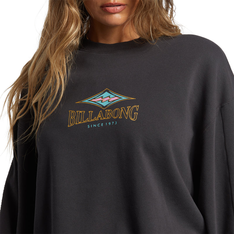 Load image into Gallery viewer, Billabong Women&#39;s Swipe Right Kendal Crew Sweatshirt
