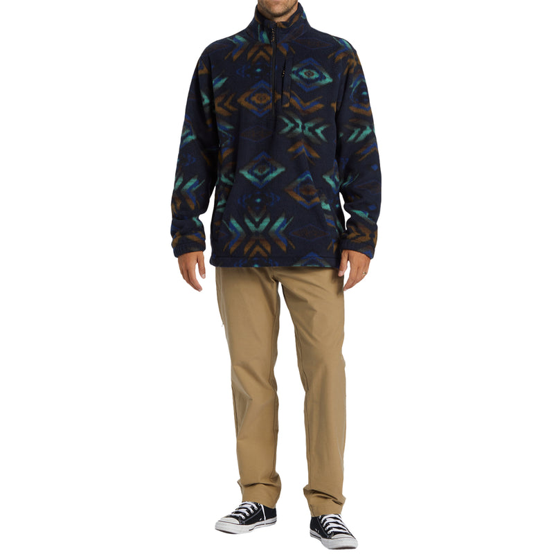 Load image into Gallery viewer, Billabong Boundary Half-Zip Mock Neck Polar Fleece Sweatshirt
