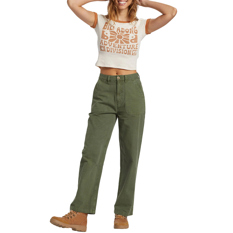 Load image into Gallery viewer, Billabong Women&#39;s Summer Camp Ringer T-Shirt
