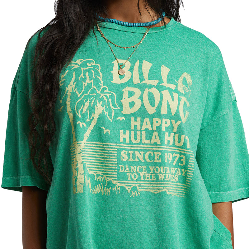 Load image into Gallery viewer, Billabong Women&#39;s Hula Hut Oversized T-Shirt
