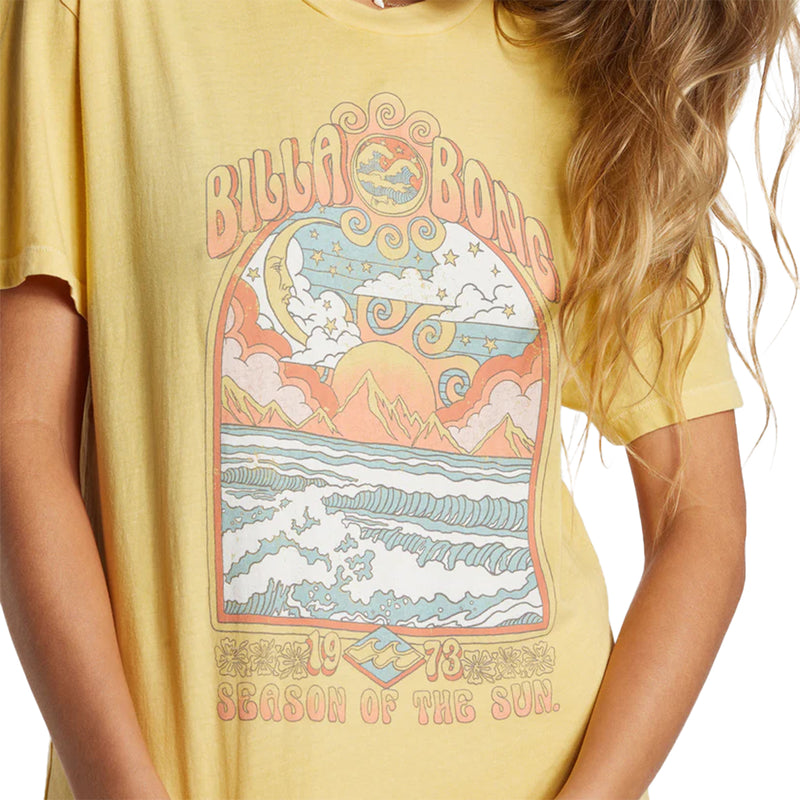 Load image into Gallery viewer, Billabong Women&#39;s Season Of The Sol T-Shirt
