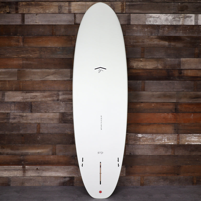 Load image into Gallery viewer, CJ Nelson Designs Outlier Two Plus One Thunderbolt Red 7&#39;0 x 23 x 3 ⅛ Surfboard - Sage Green • DAMAGED
