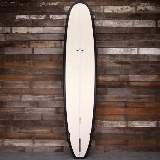 CJ Nelson Designs Chameleon Thunderbolt Black 9'5 x 23 ½ x 3 ⅛ Surfboard - Off White/Carbon Rail