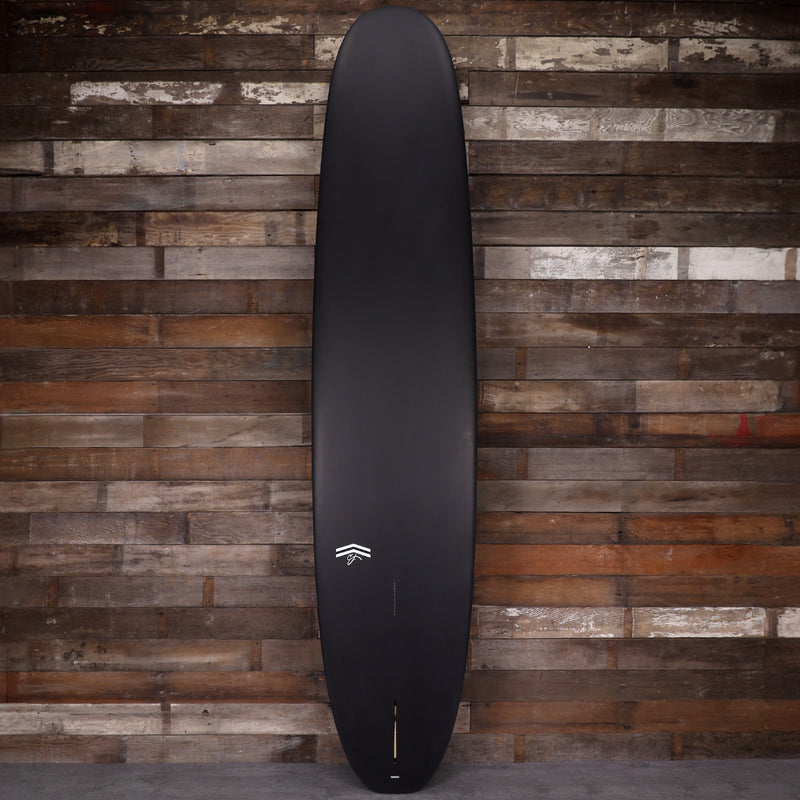 Load image into Gallery viewer, CJ Nelson Designs Slasher Low Pro Thunderbolt Black 9&#39;6 x 23 ¼ x 3 ⅛ Surfboard - Tan/Carbon
