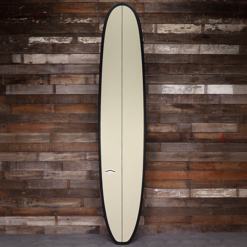 Load image into Gallery viewer, CJ Nelson Designs Slasher Low Pro Thunderbolt Black 9&#39;6 x 23 ¼ x 3 ⅛ Surfboard - Tan/Carbon
