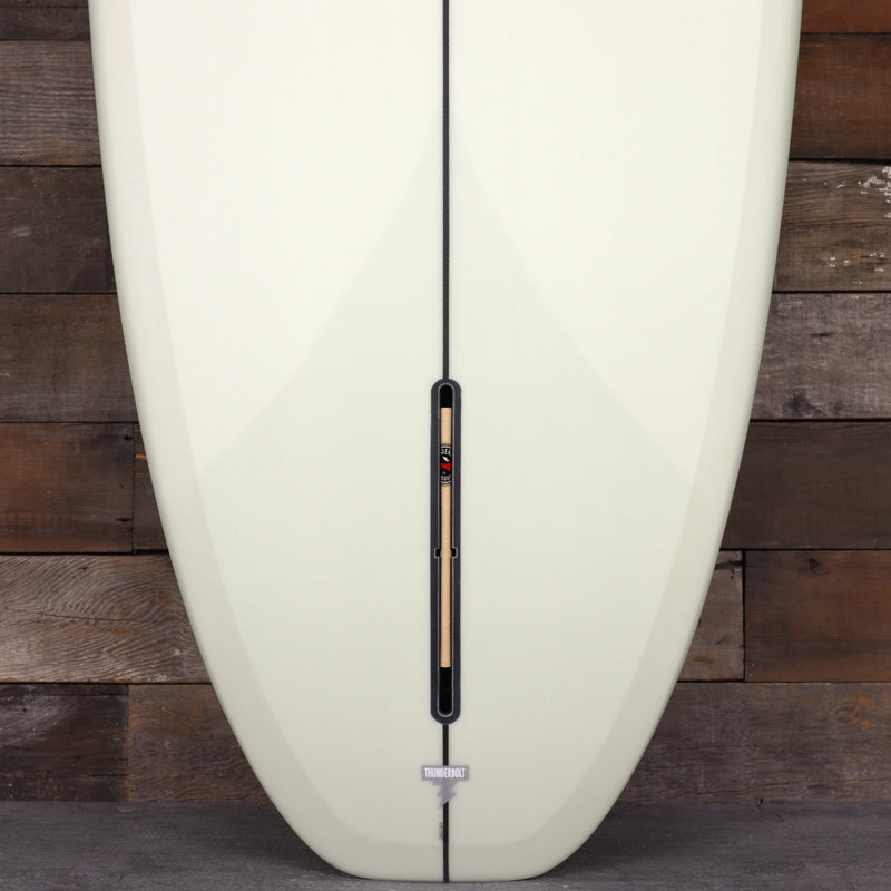 Load image into Gallery viewer, CJ Nelson Designs Slasher Low Pro Thunderbolt Silver 9&#39;6 x 23 ¼ x 3 ⅛ Surfboard - Volan
