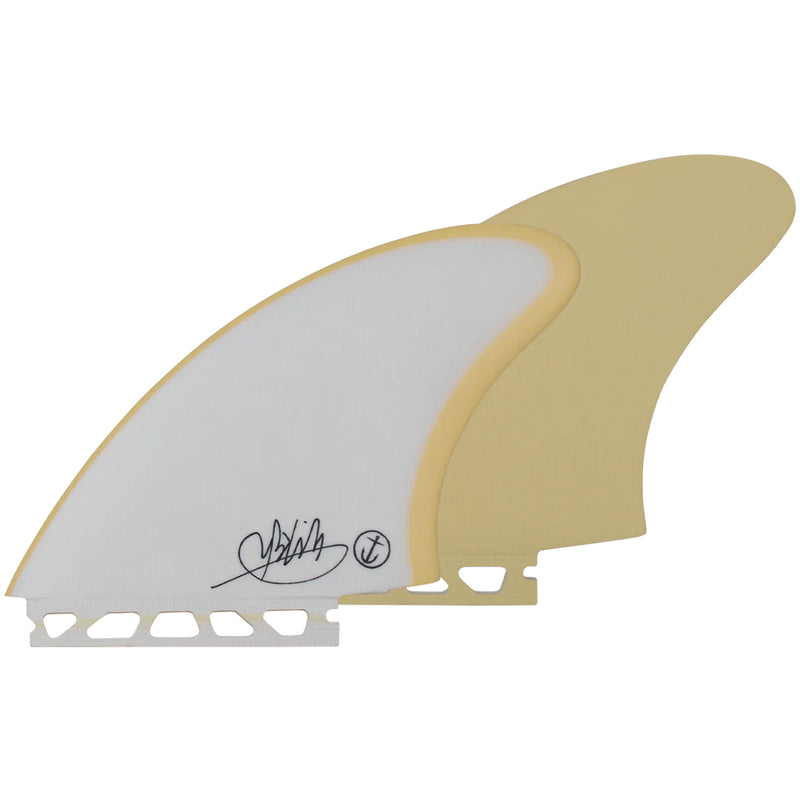 Load image into Gallery viewer, Captain Fin Co. Mikey February Keel Futures Compatible Twin Fin Set
