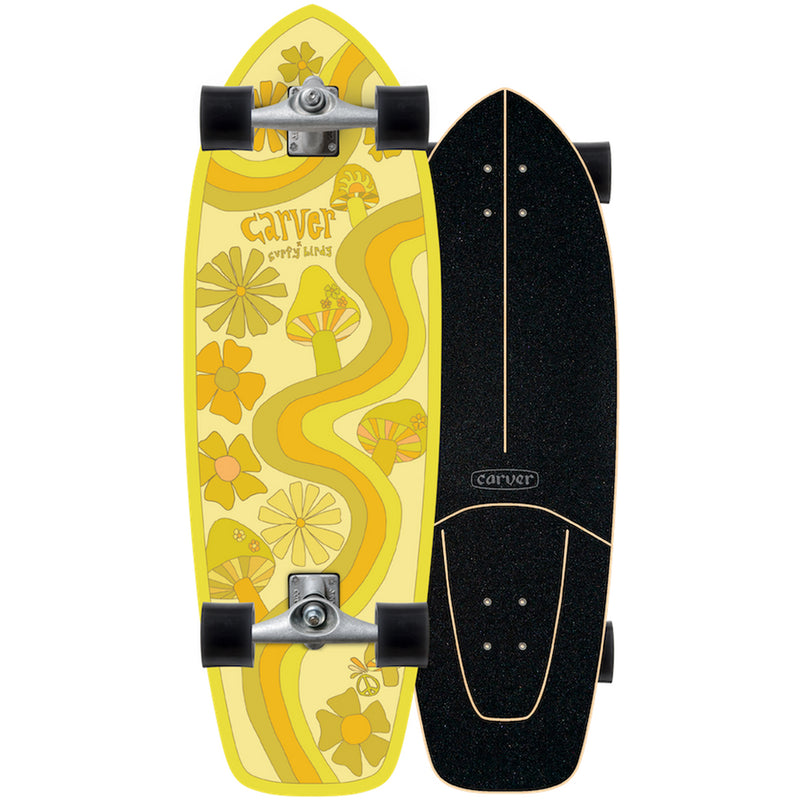 Load image into Gallery viewer, Carver Trippy Hippy CX Surfskate 30.25&quot; Skateboard Complete
