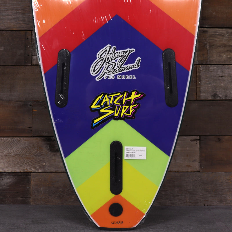 Load image into Gallery viewer, Catch Surf Odysea Log Johnny Redmond 8&#39;0 x 23 x 3 ⅜ Surfboard - Mallard Green
