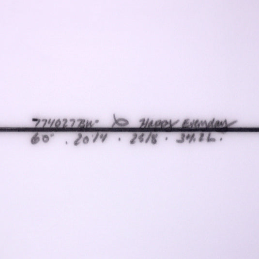 Channel Islands Happy Everyday 6'0 x 20 ¼ x 2 ⅝ Surfboard