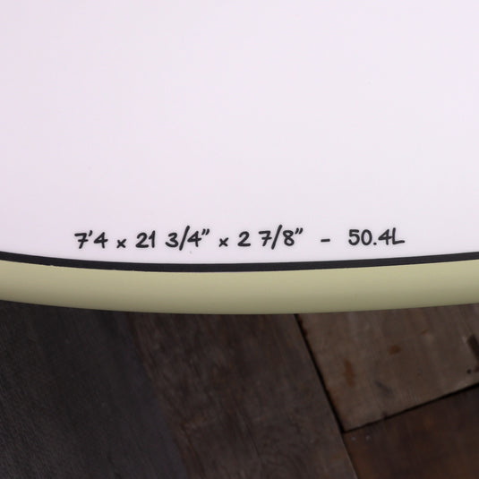 Torq CI M23 X-Lite 7'4 x 21 ¼ x 2 ⅞ Surfboard - Sand Rails